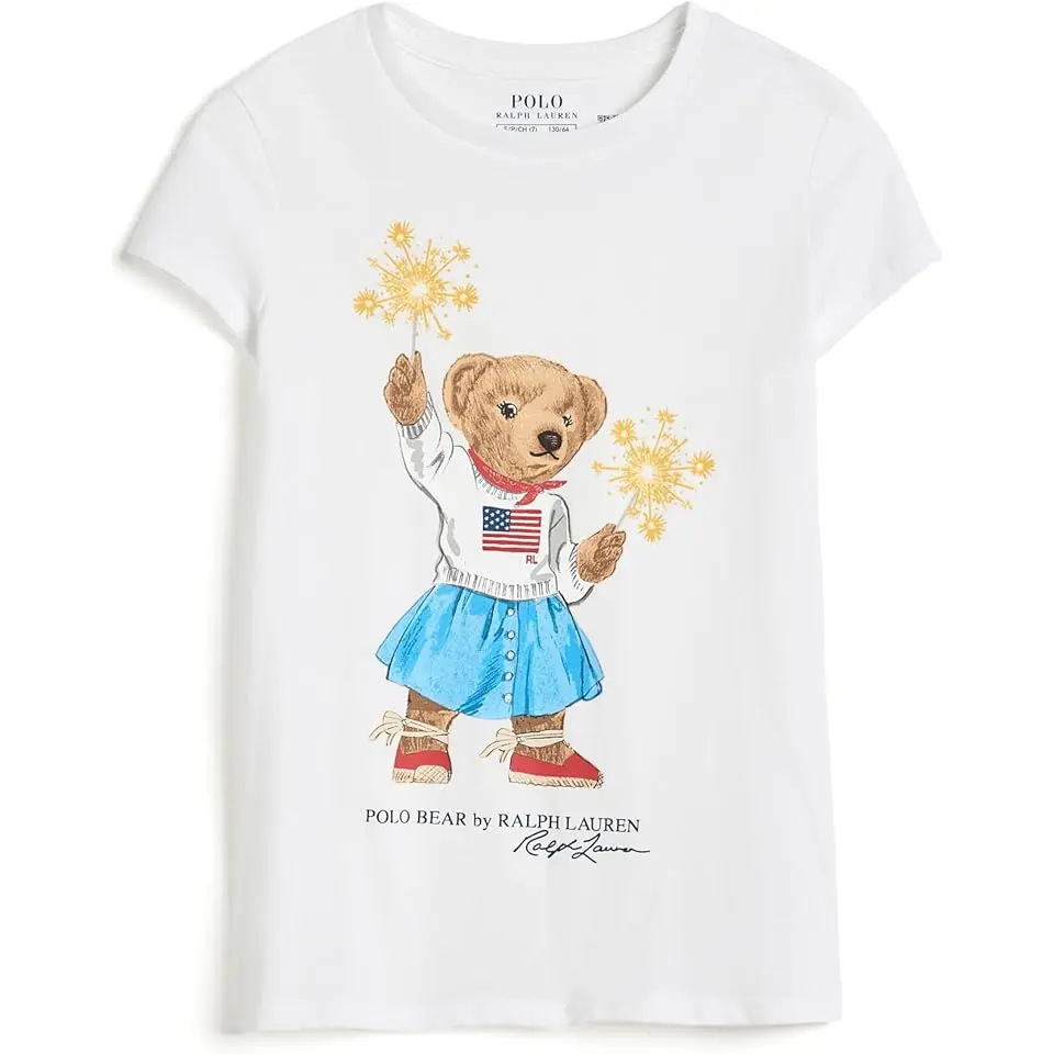 Polo Bear Cotton Jersey Tee (Big Kid)