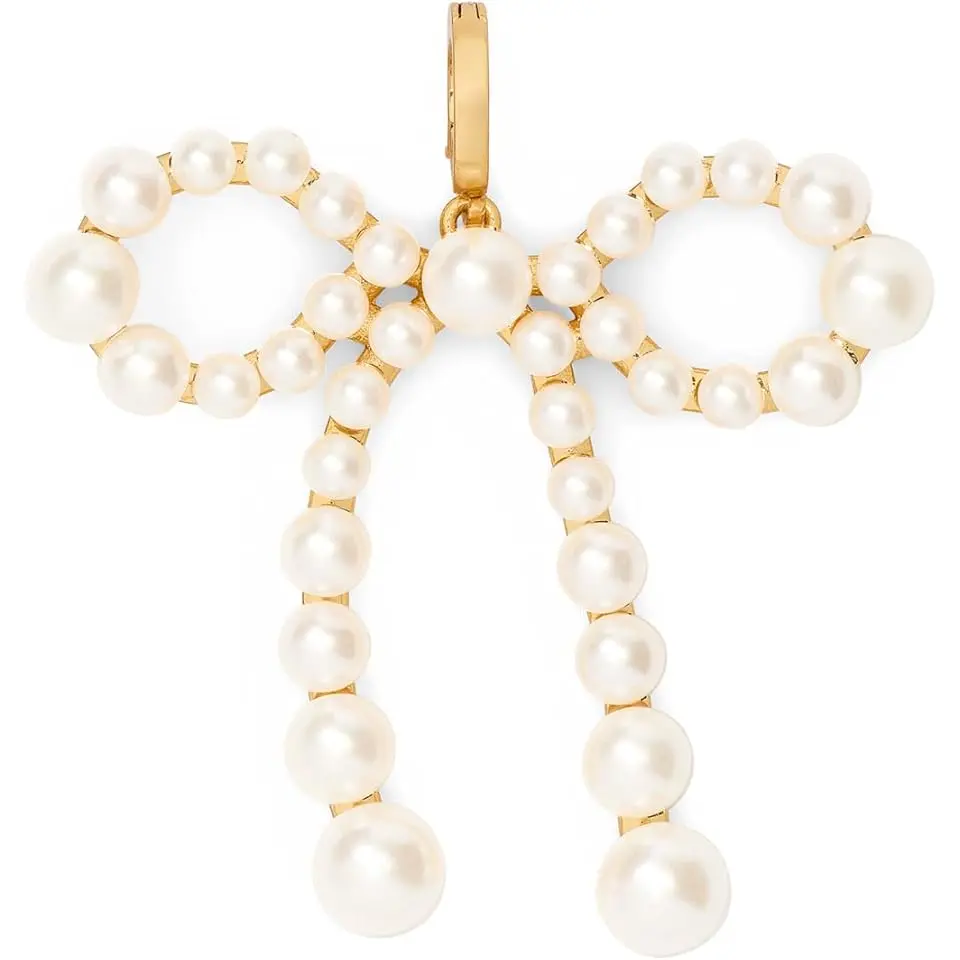 One In A Million Pearl Bow Charm
