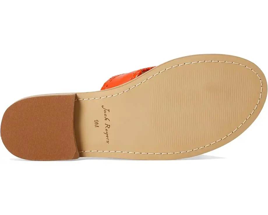 Women's Jack Rogers Jacks Flat Sandal - Nappa/Patent