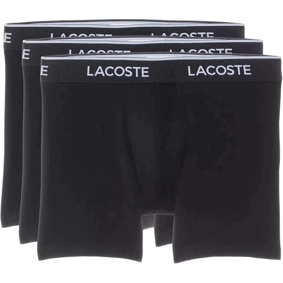 Cotton Stretch Essentials Boxer Briefs 3-Pack