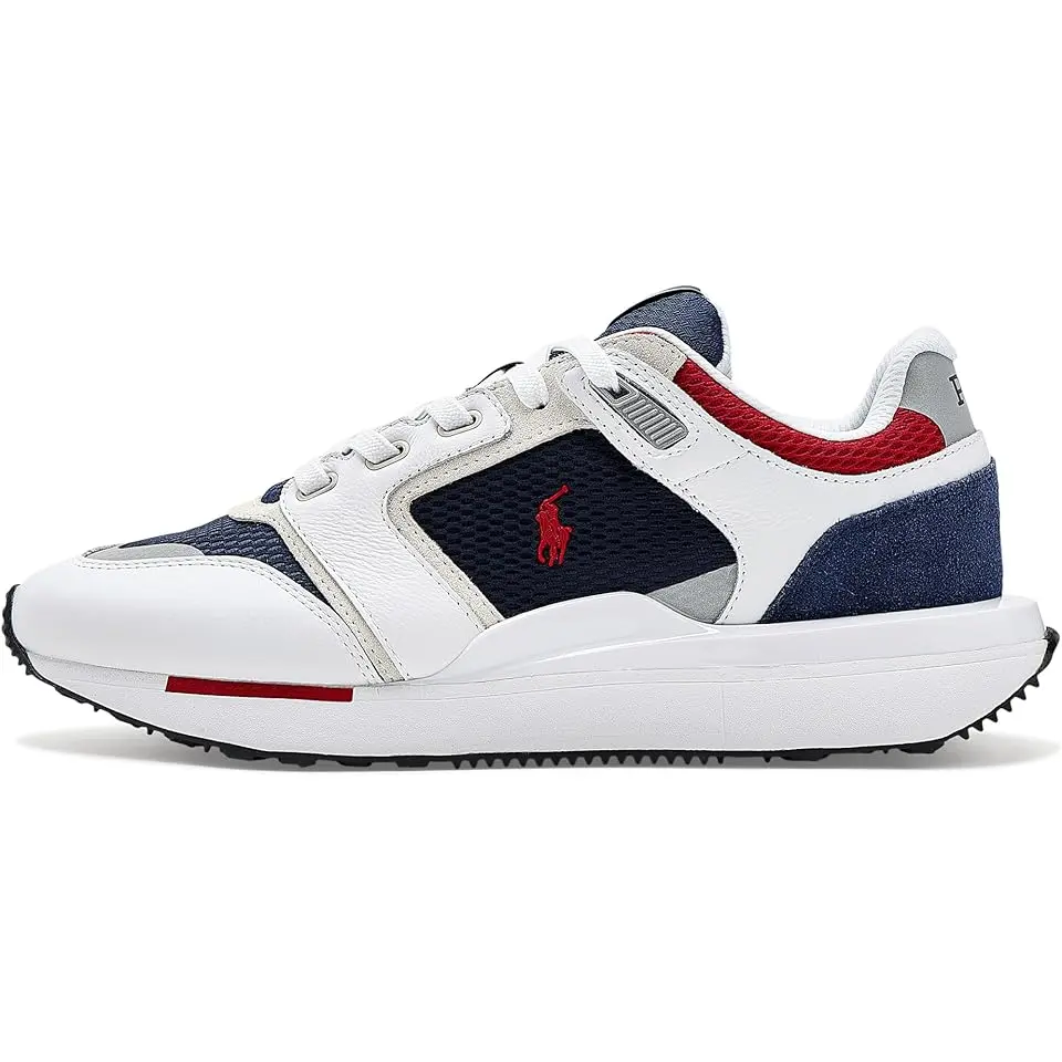 Train 89 V2 Suede-Paneled Sneakers