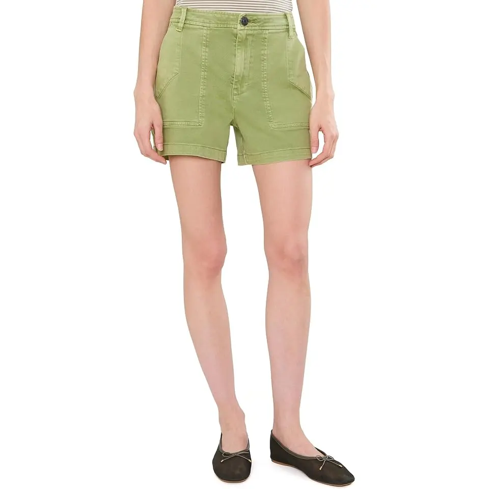 Ashton High-Rise Shorts In Navy