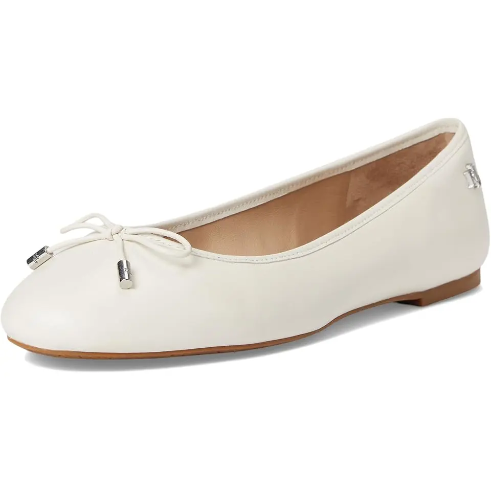 Jayna Nappa Leather Flat