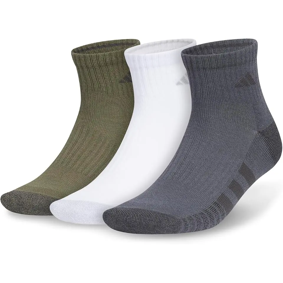 Cushioned 3.0 3-Pack Quarter Socks