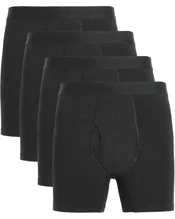 Men's PACT Everyday Boxer Brief 4-Pack