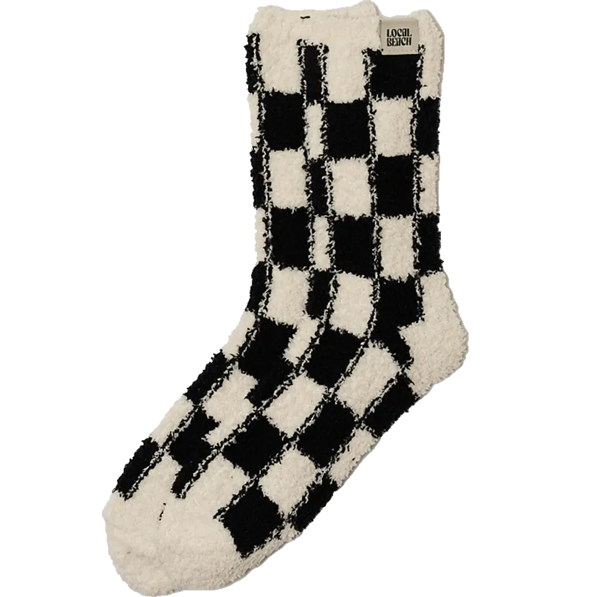 Checker Local Beach Cozy Socks