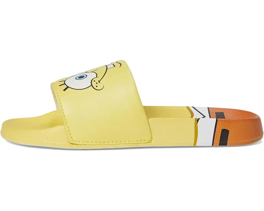 Spongebob Squarepants Slide Sandal (Little Kid)
