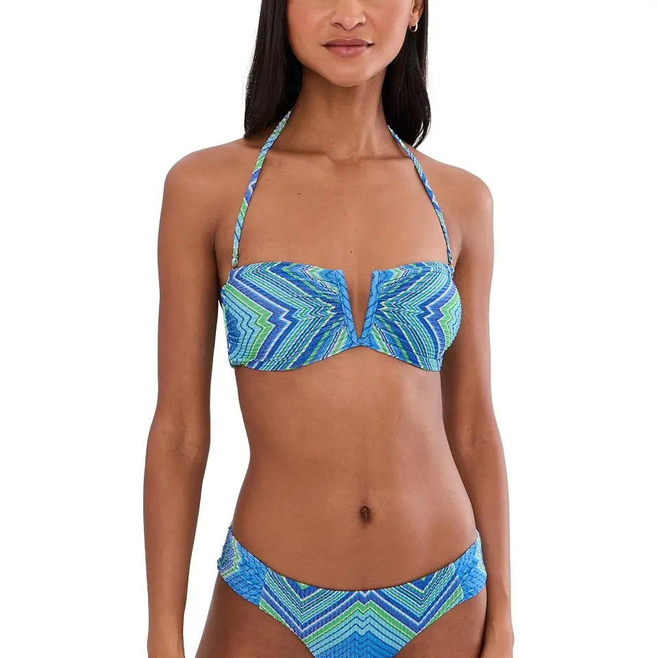 Summer Sunrise Brinley Shirred Bandeau Top