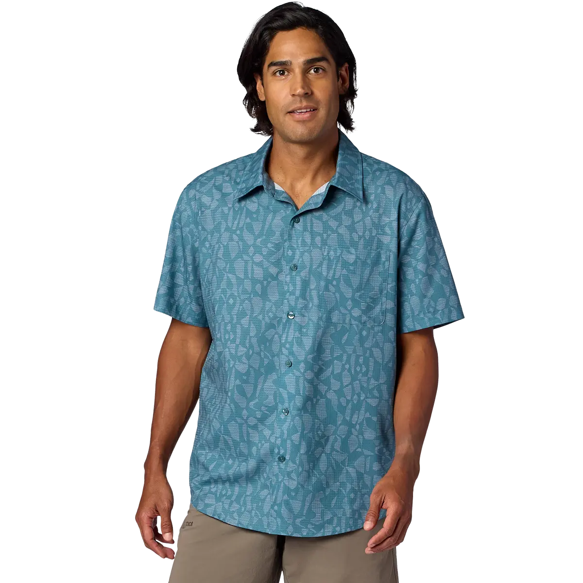 Men's AirExchange Perforated Short-Sleeve Shirt