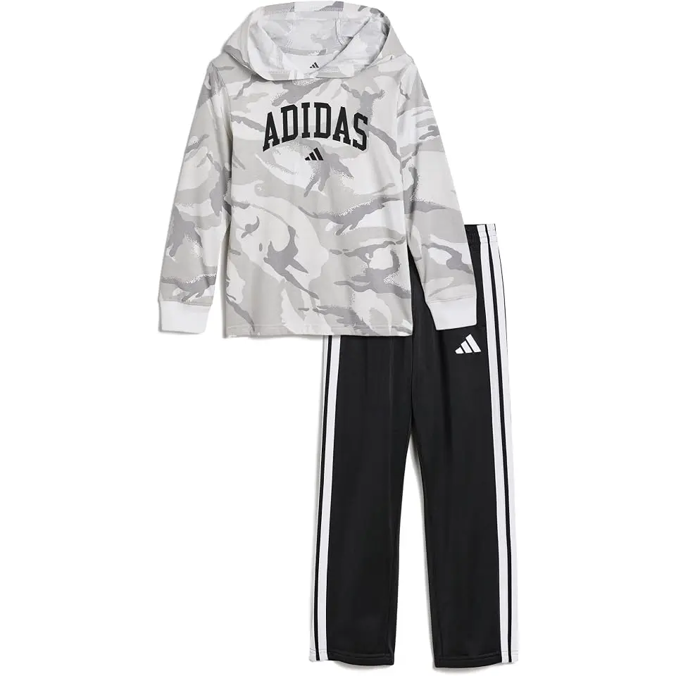 Aop Camo Hooded Tee & Pants Set (Toddler/Little Kid)