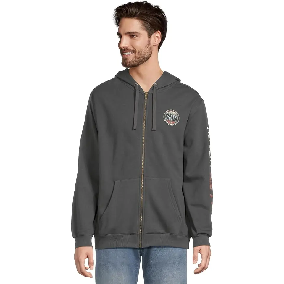 Simple Fade Zip Fleece