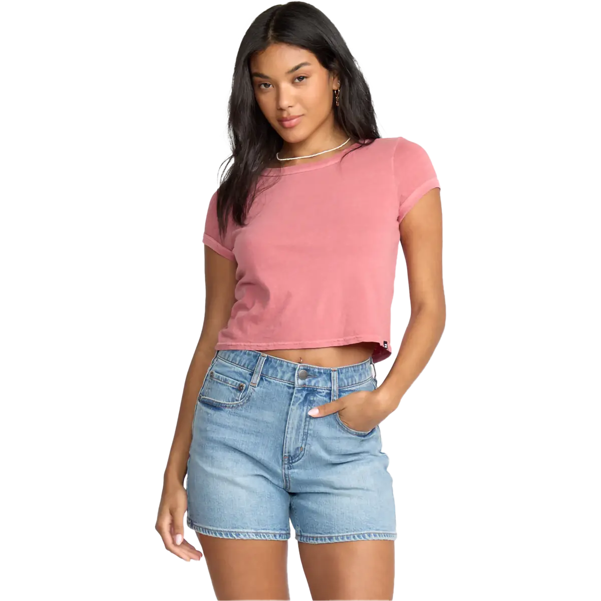 Women's Daily Tee Short Sleeve Knit