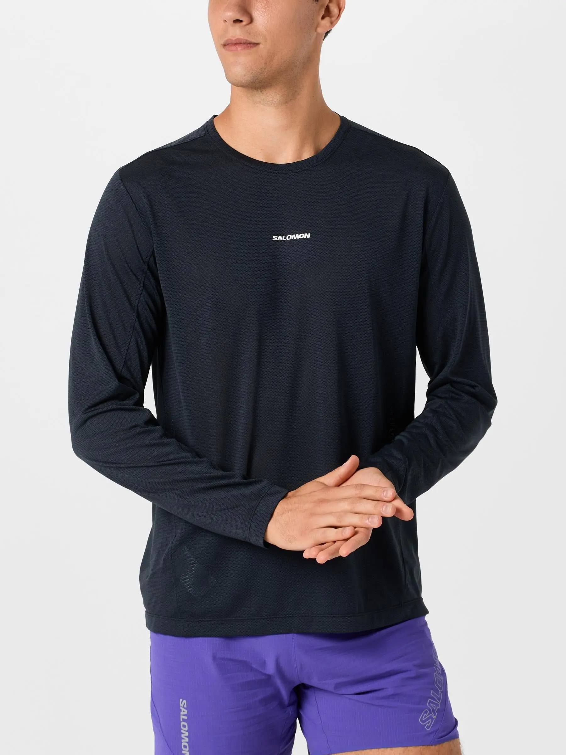 Salomon Men's Shakeout Long Sleeve Tee