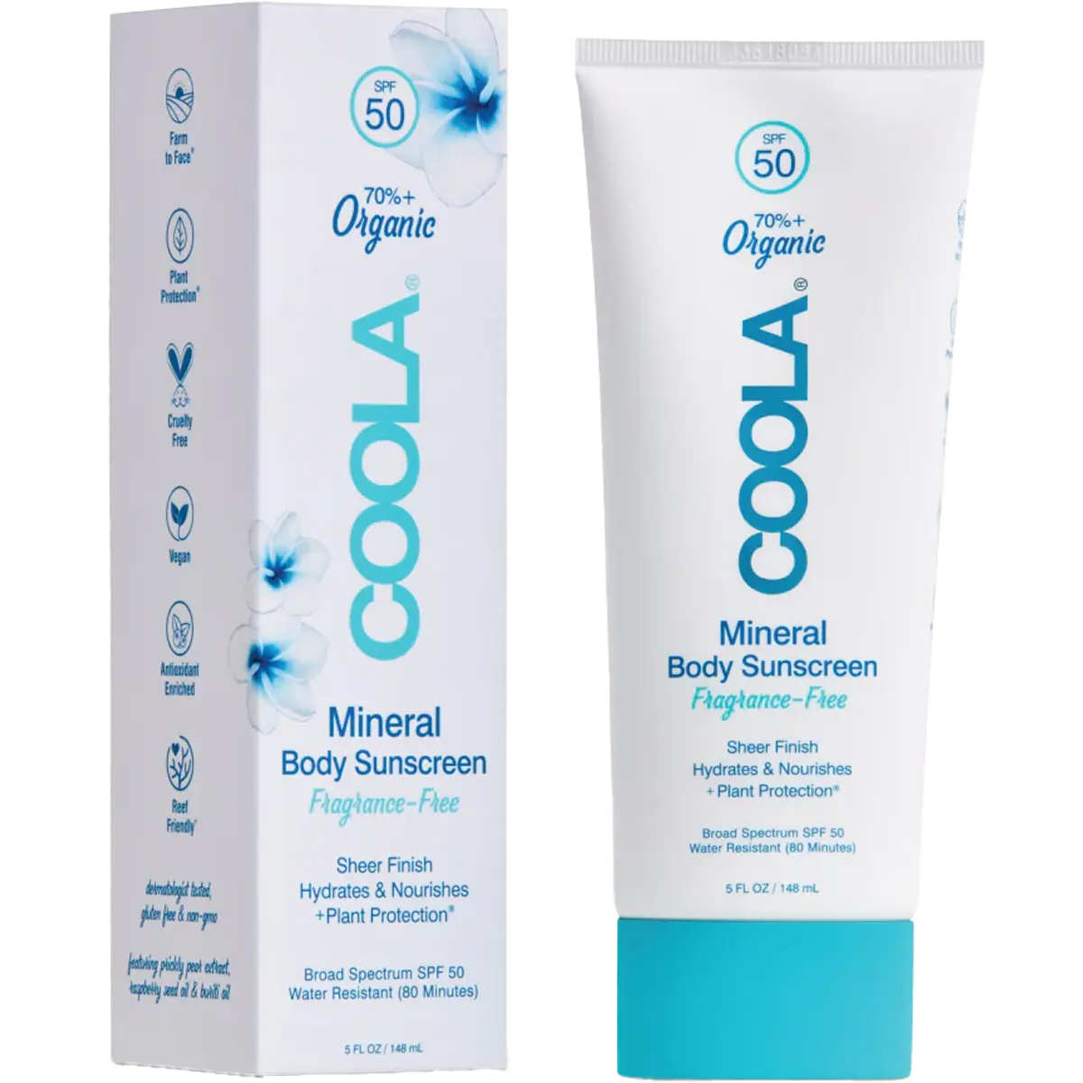 Mineral Body Organic Sunscreen Lotion SPF 50