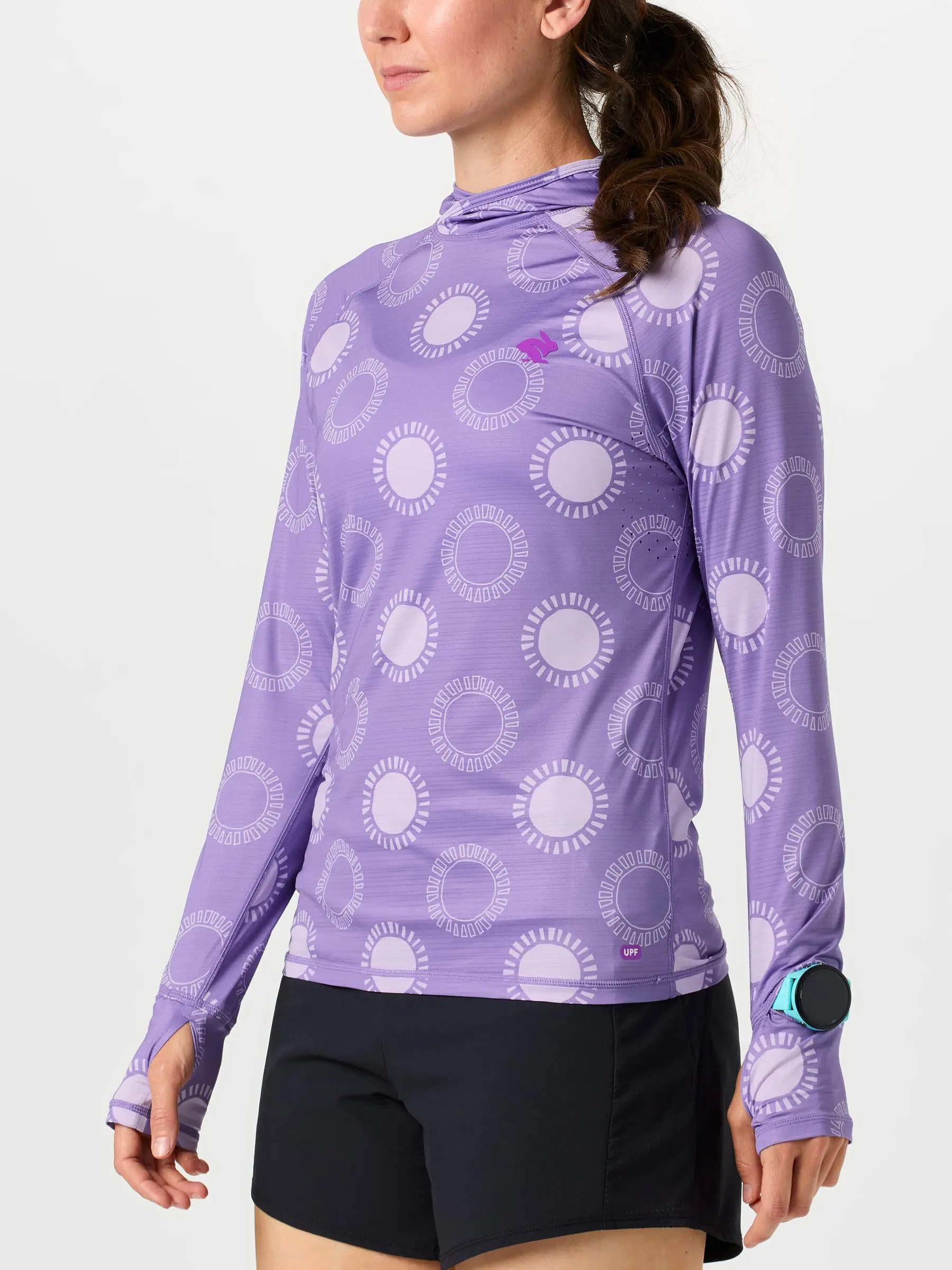 rabbit Women's UPF Deflector 2.0 Chalk Violet