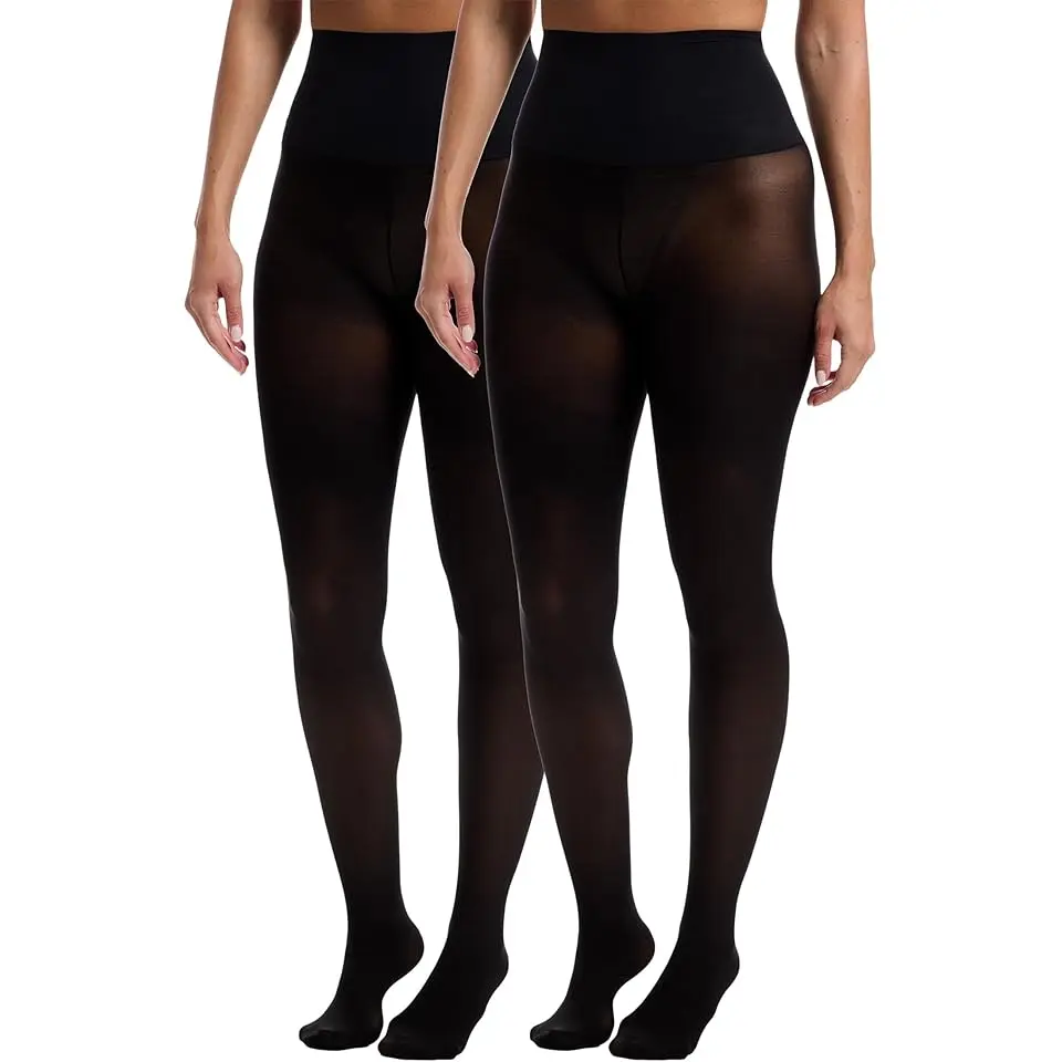 Semi Opaque Tights 2-pack