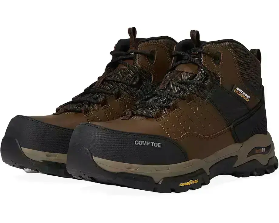 Men's SKECHERS Work Arch Fit Tarver Comp Toe