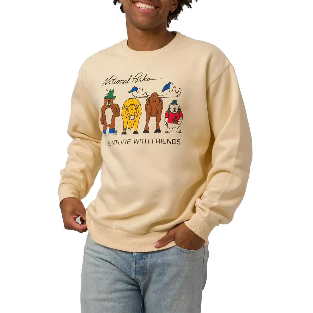 Adventure With Friends Crewneck