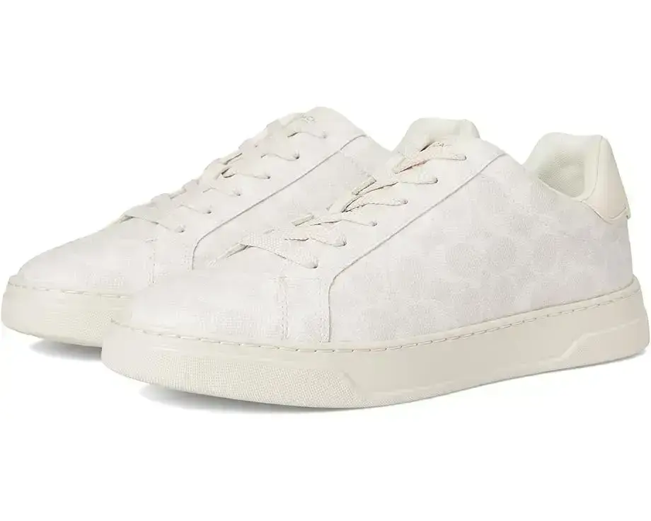 Men's COACH High Line Sneaker In Signature Canvas