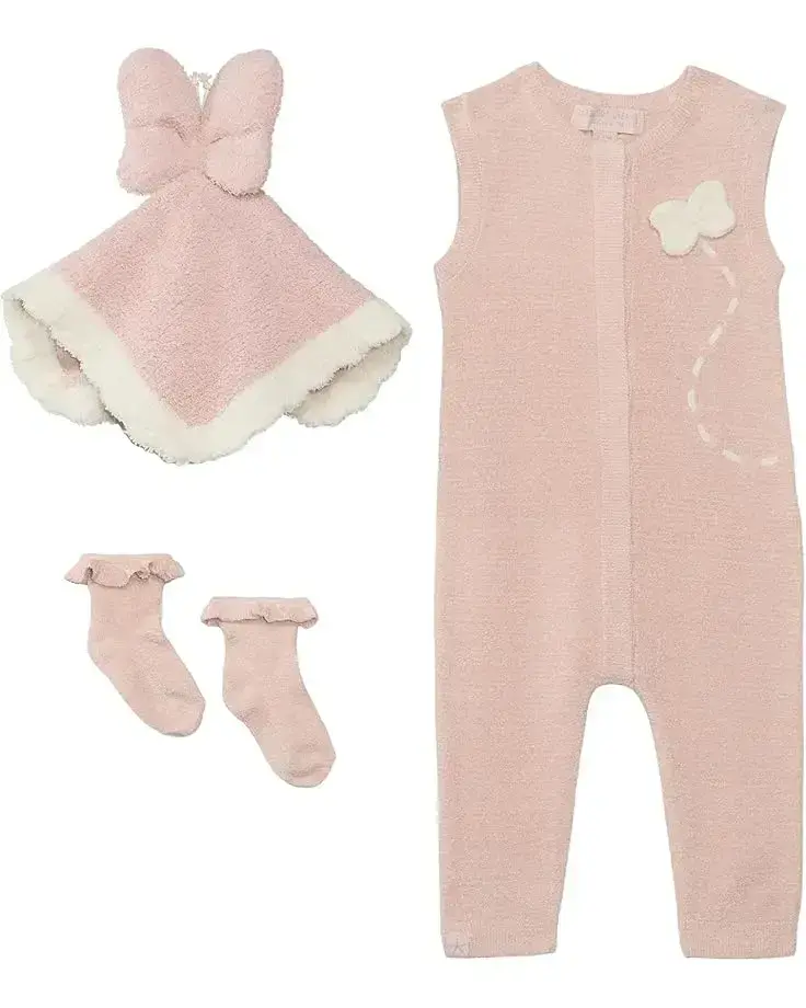 Barefoot Dreams Kids Cozychic Ultra Lite® Baby Butterfly Onesie Set (Infant)