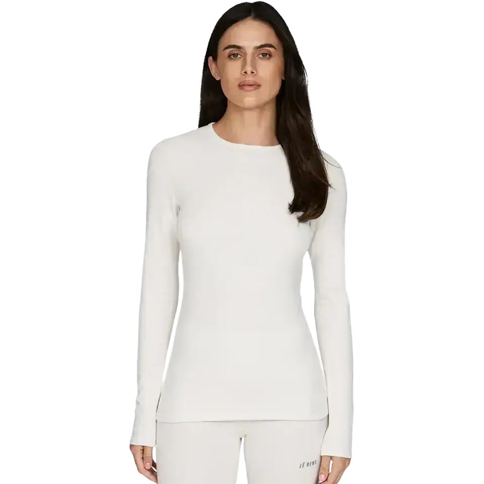 Women's Heavyweight Grid Fleece Crew