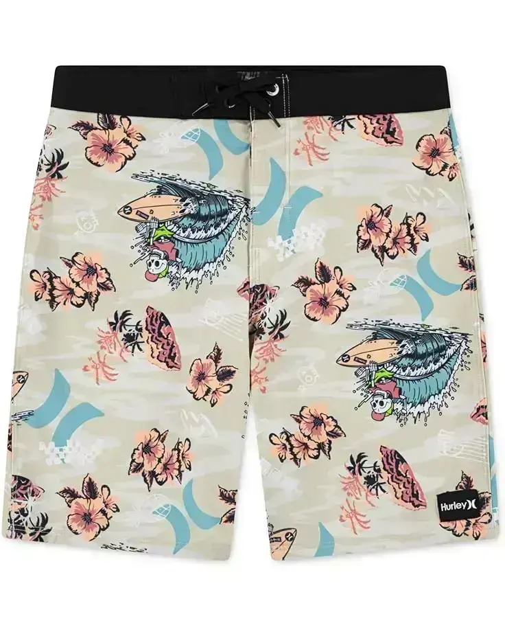 Hurley Kids Doodle Isle Board Shorts (Big Kid)