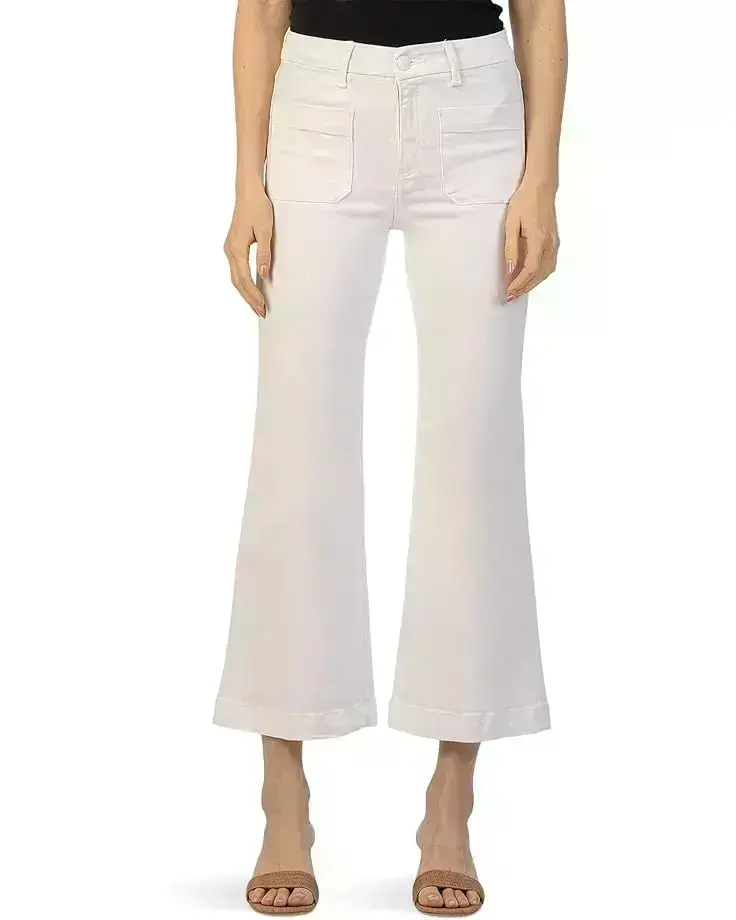 Women's KUT from the Kloth Meg High Rise Wide Leg With Patch Packets