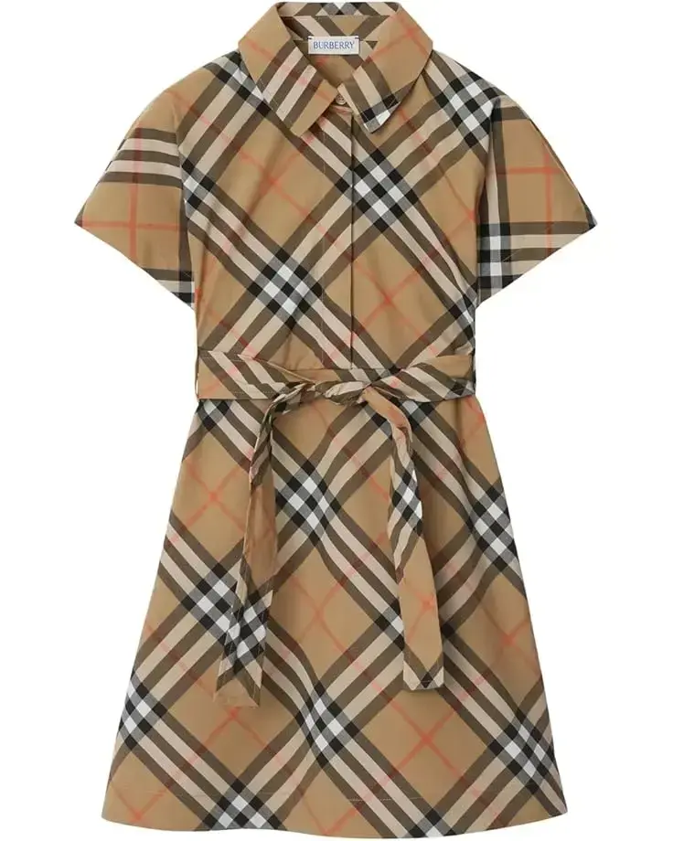 Burberry Kids Giulietta Check (Big Kid)