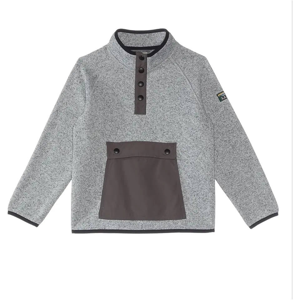 Bean Sweater Fleece Half-Snap (Little Kids)