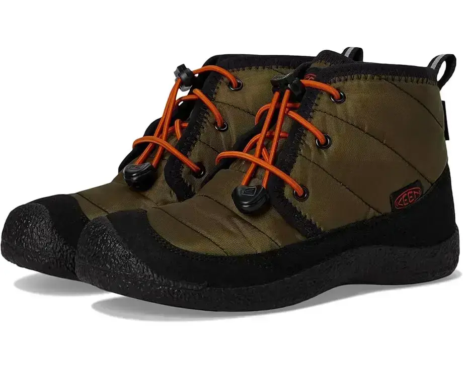 KEEN Kids Howser 2 Quilted Mid Height Waterproof Comfy Durable (Little Kid/Big Kid)