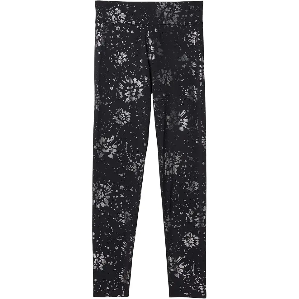 All Over Print Foil Cozy Leggings (Big Kid)