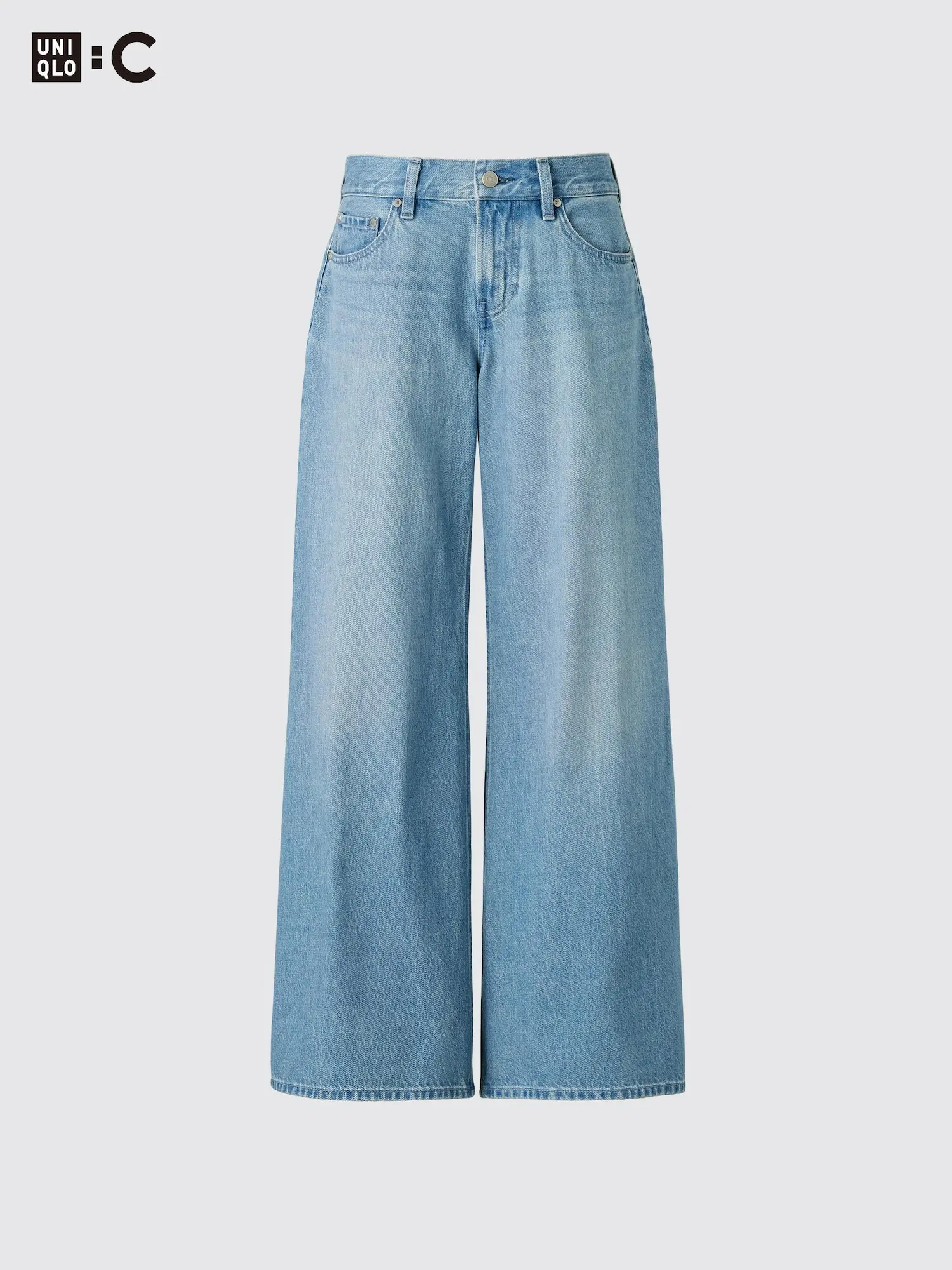 Women's Low Rise Wide Jeans
