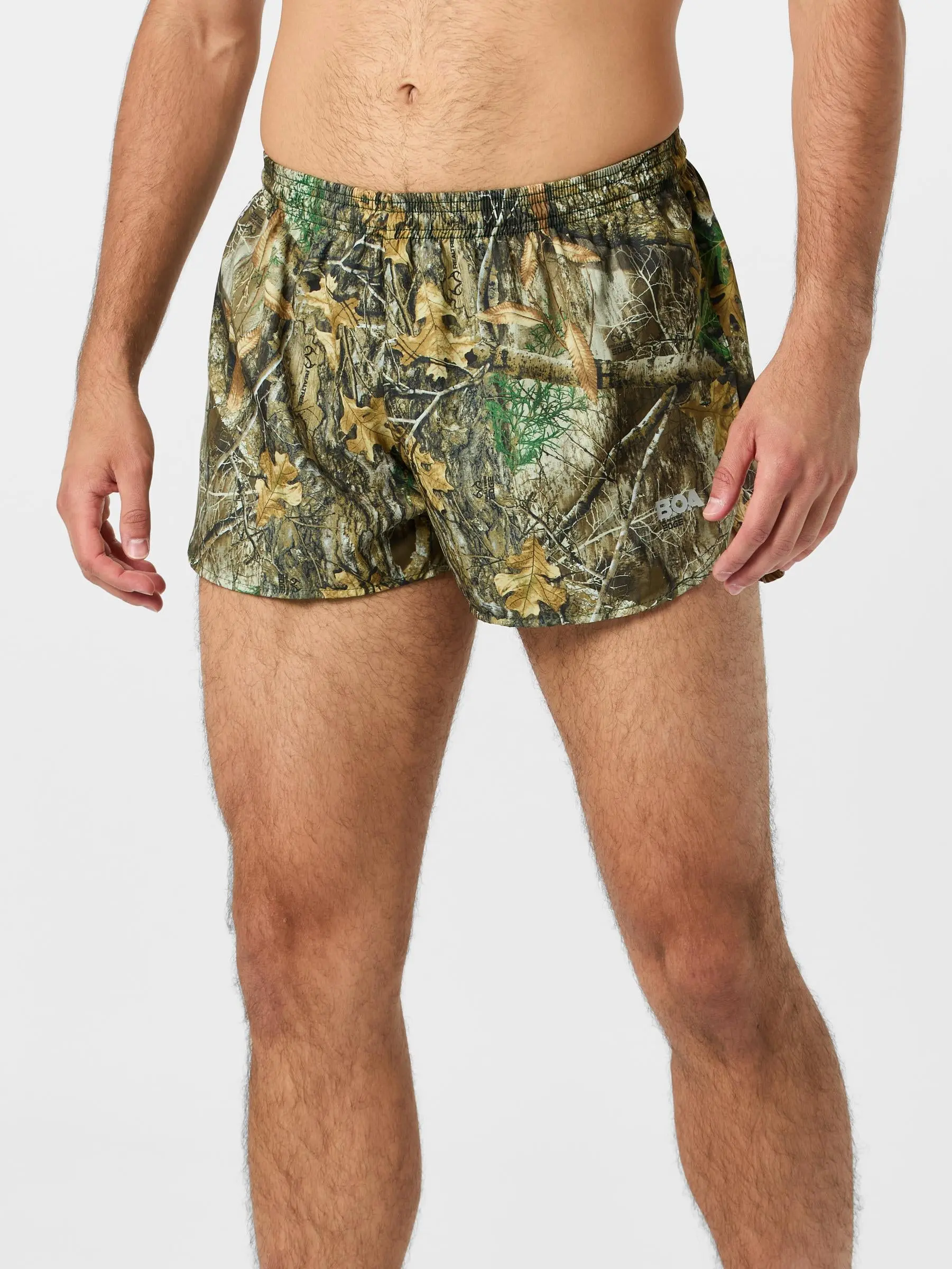 BOA Men's 3" Half Split Short Realtree