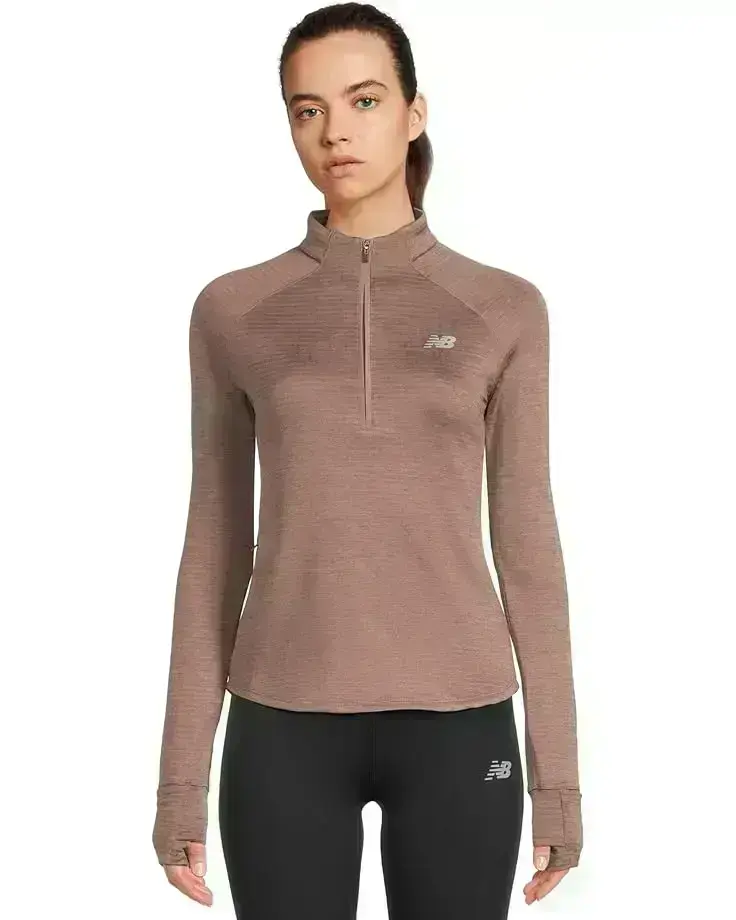 Women's New Balance Athletics Heat Grid 1/2 Zip