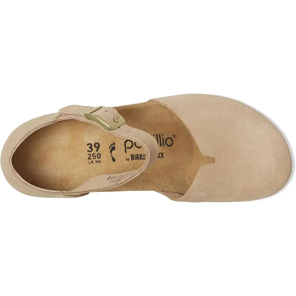 Mary Wedge Sandal - Suede