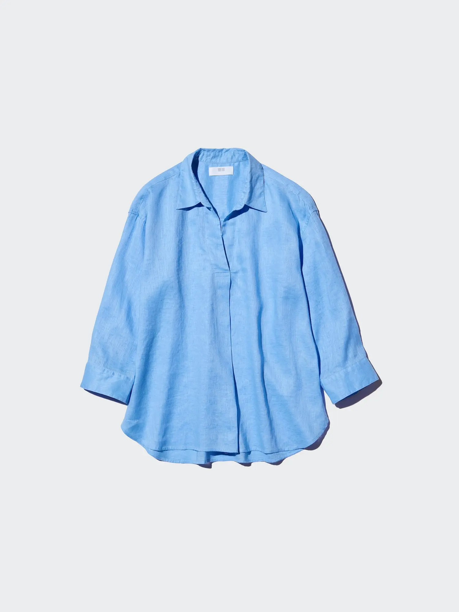 Women's Premium Linen Skipper Collar Shirt