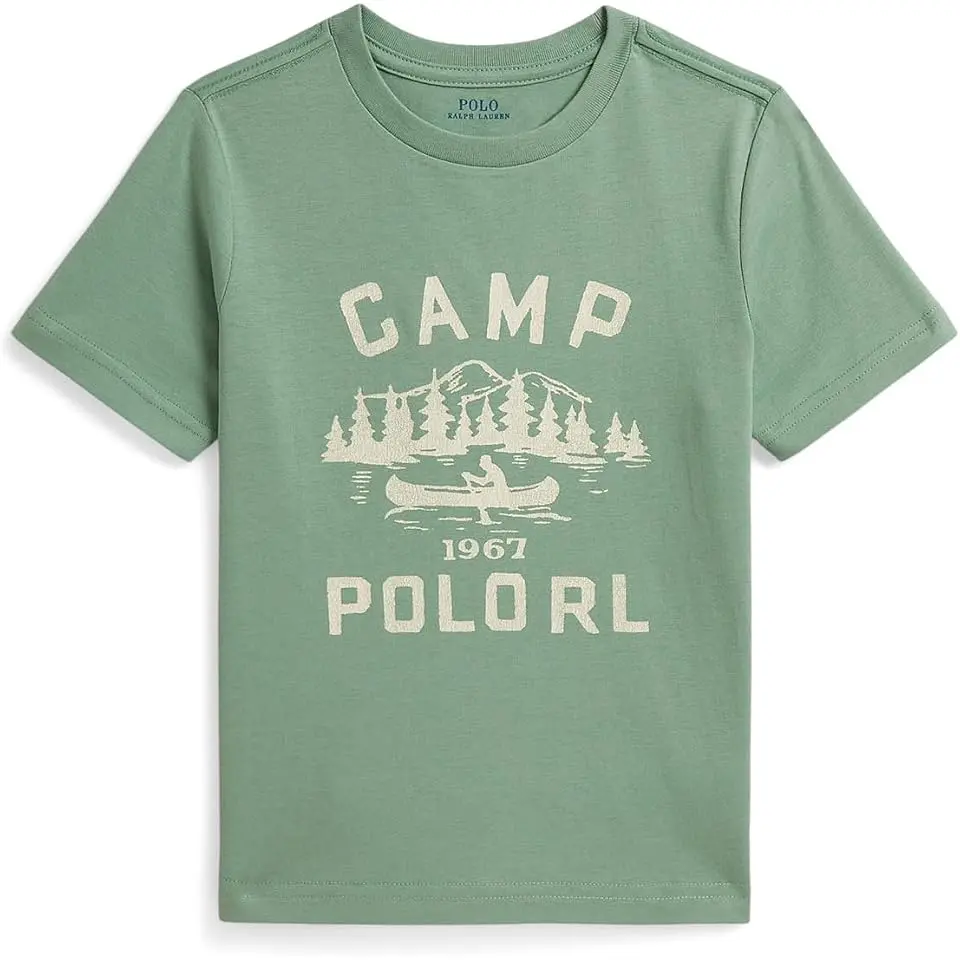 Logo Cotton Jersey Graphic Tee (Toddler/Little Kid)