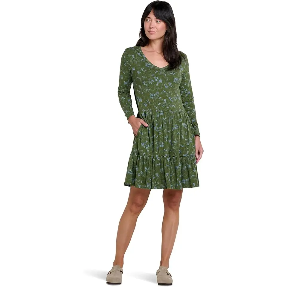 Marley Tiered Long Sleeve Dress