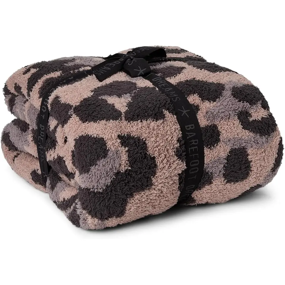CozyChic® Exploded Leopard Throw