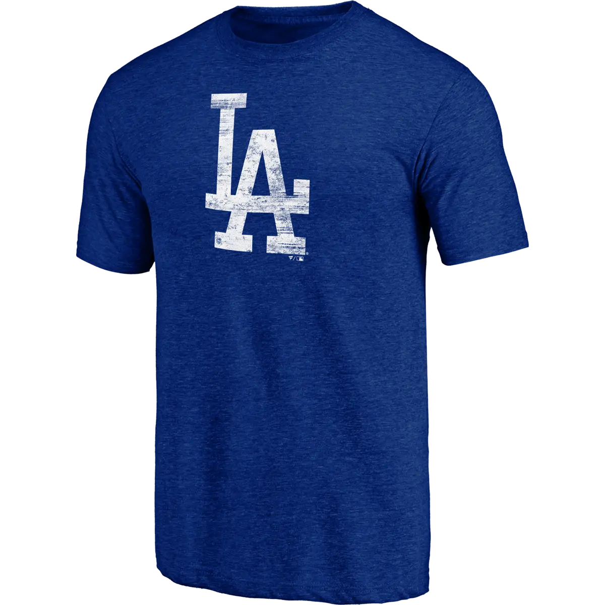Men's Dodgers Triblend Logo Short Sleeve