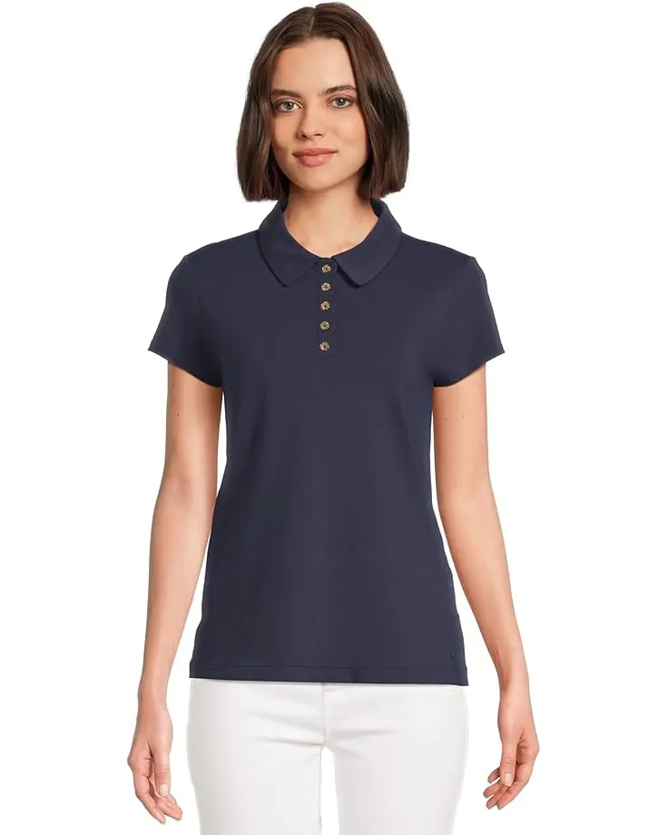 Frida Scallop Polo Upf 50