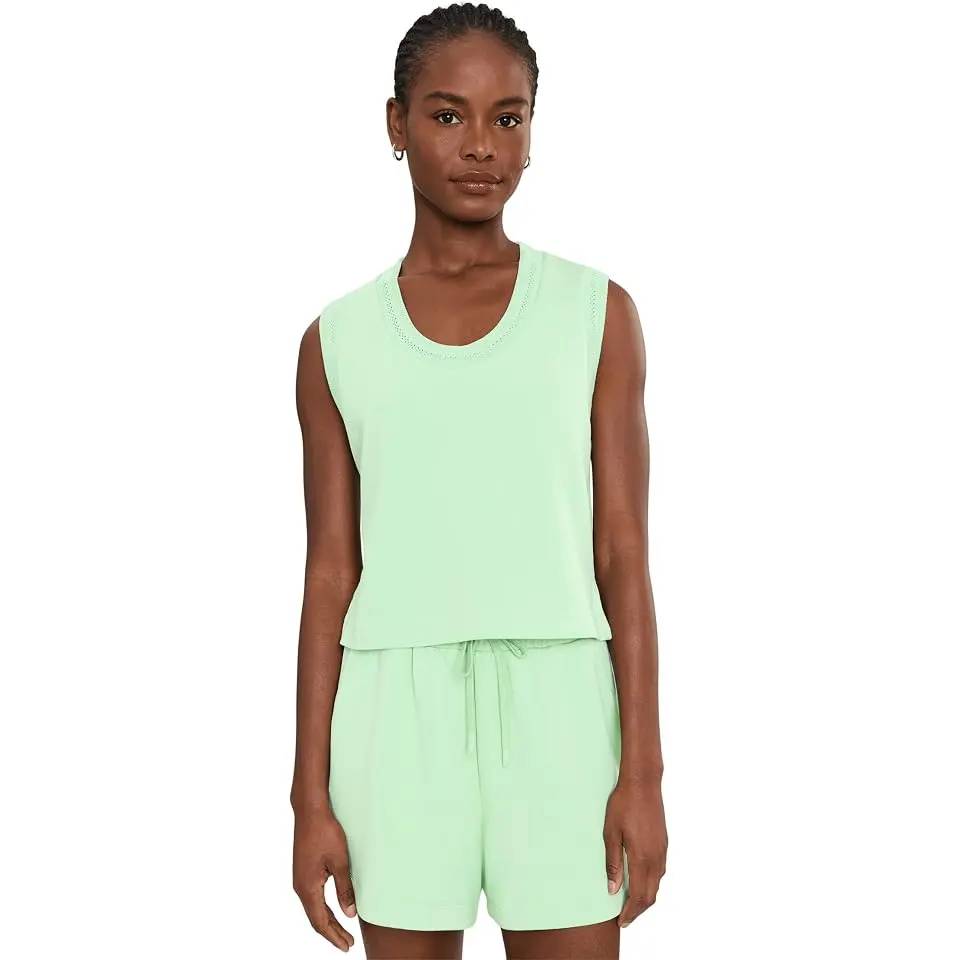 Cambrie Scoop Neck Tank