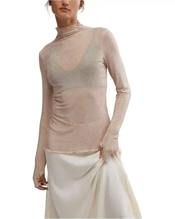 Women's Free People Dance All Night Long Sleeve