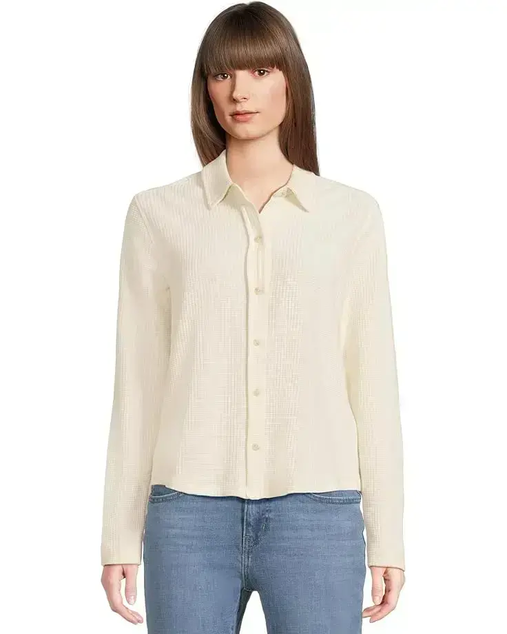 Women's Lilla P Collared Button Down