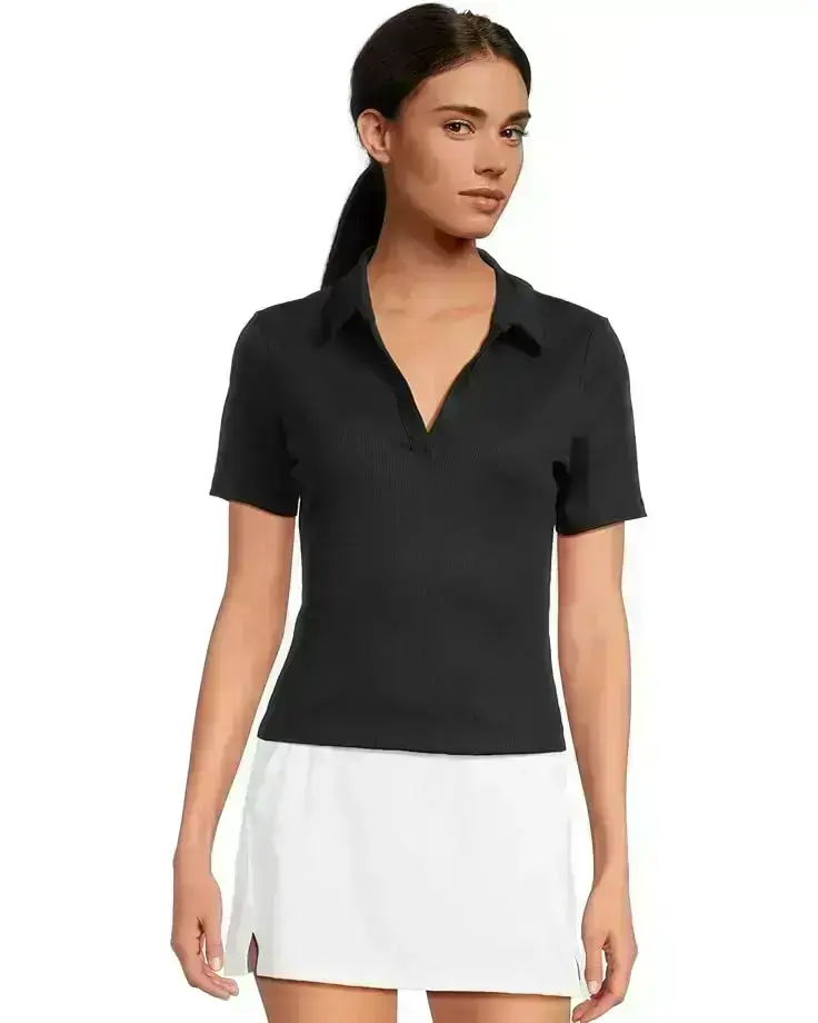 Women's TravisMathew Moveknit Short Sleeve V-Neck Polo