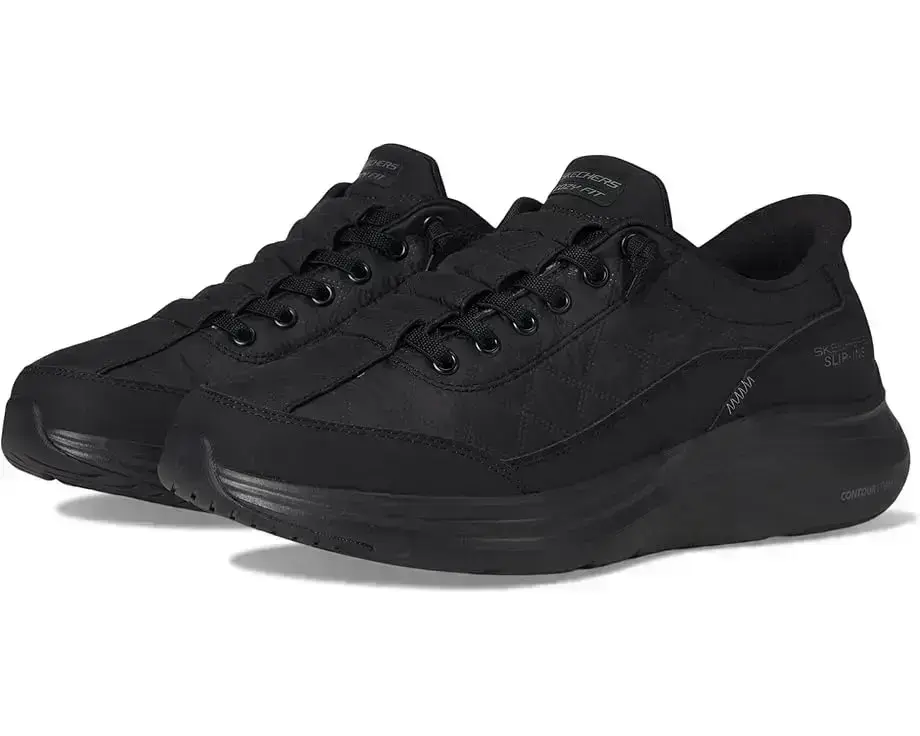 Women's SKECHERS Contour Foam - Cozy Fit Hands Free Slip-Ins