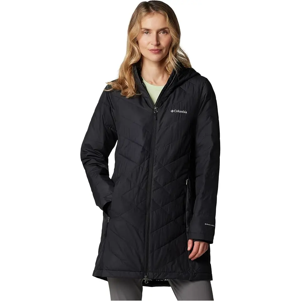 Plus Size Heavenly™ Long Hooded Jacket