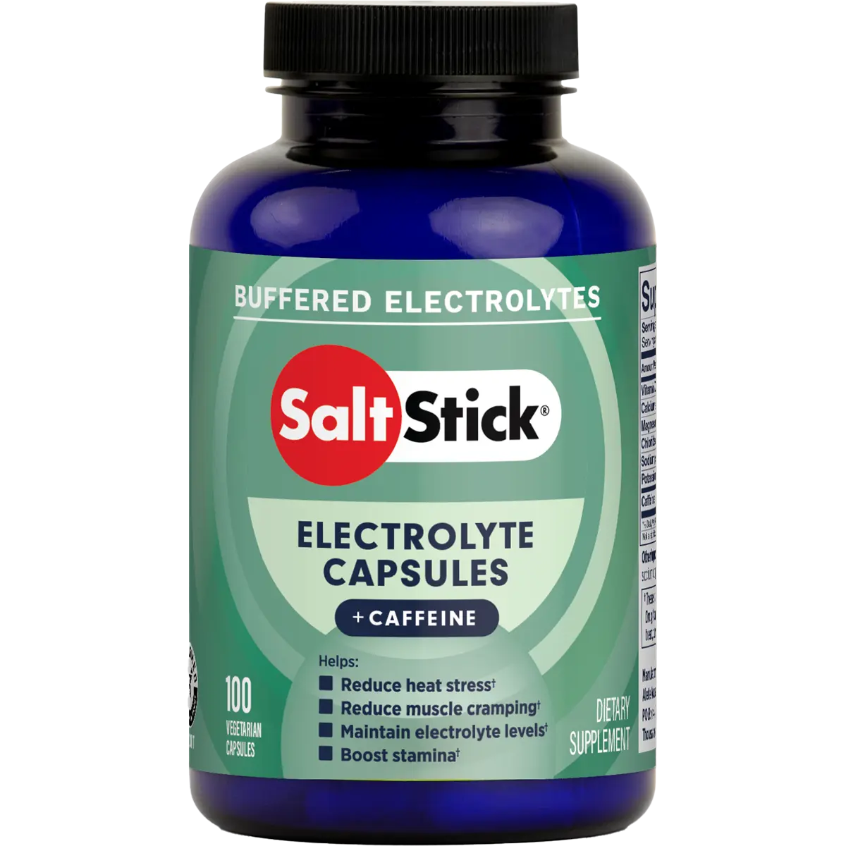 SaltStick Caps + Caffeine (100 Count)