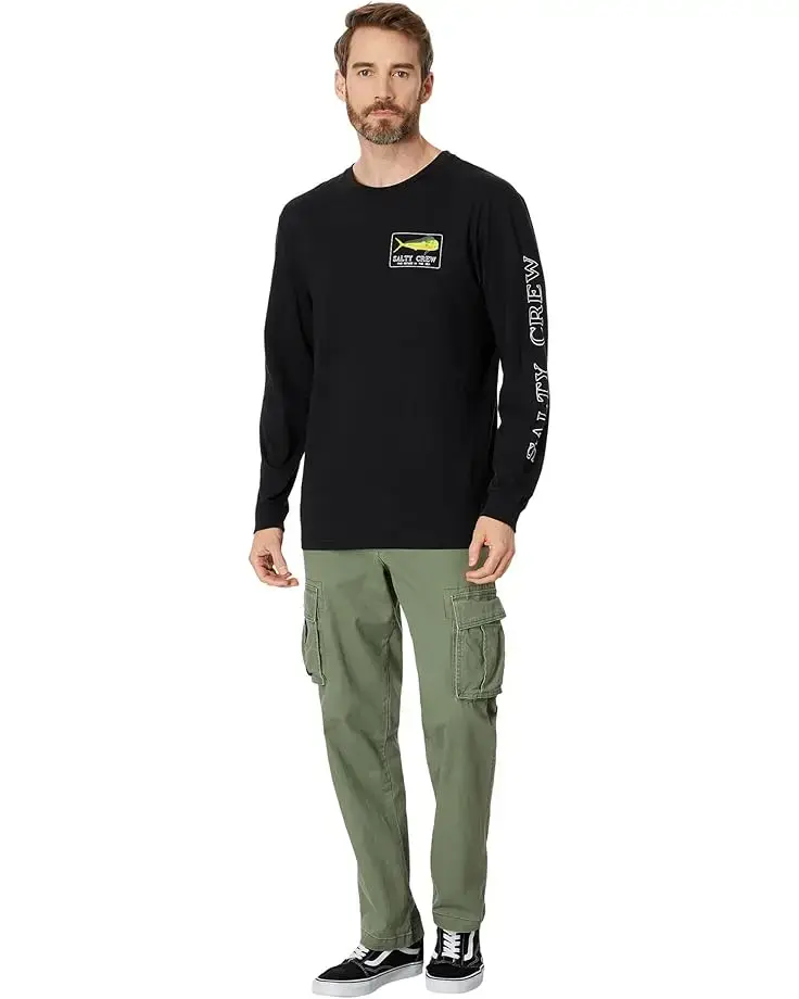 Men's Salty Crew Golden Mahi Premium Long Sleeve Tee