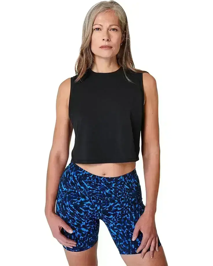 Women's Sweaty Betty Breathe Easy Crop Muscle Tank